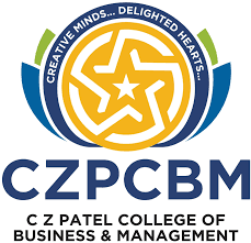 C Z Patel College of Business and Management logo