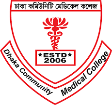Dhaka Community Medical College logo