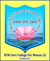 KVR Government College for Women logo