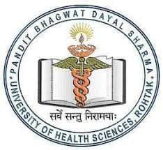 Pt. B.D. Sharma PGIMS logo