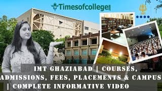 Institute of Management Technology- IMT Video