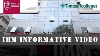 Institute of Marketing & Management- IMM Video