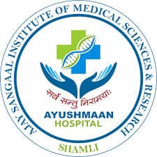 Ajay Sangaal Institute of Medical Sciences and Ayushman Hospital logo