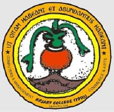 Rosary College of Commerce and Arts logo